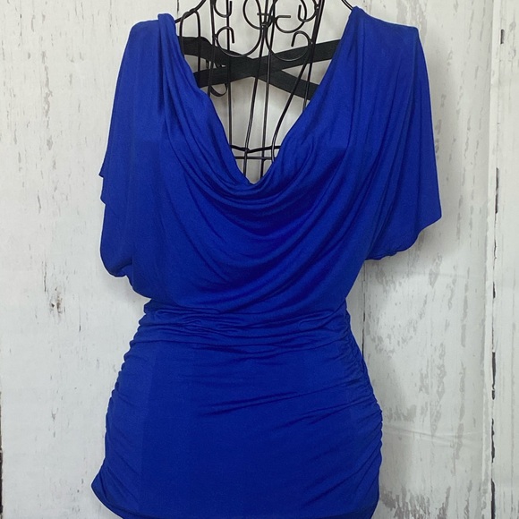 Bebe Blue Top - Picture 5 of 16